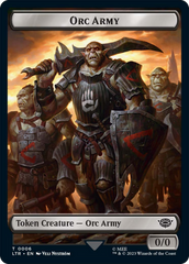 Food (10) // Orc Army (06) Double-Sided Token [The Lord of the Rings: Tales of Middle-Earth Tokens] | Boutique FDB TCG