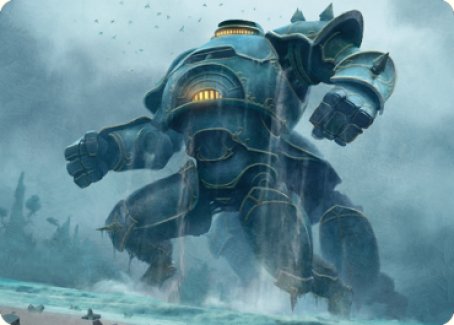 Depth Charge Colossus Art Card [The Brothers' War Art Series] | Boutique FDB TCG