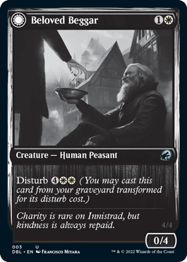 Beloved Beggar // Generous Soul [Innistrad: Double Feature] | Boutique FDB TCG