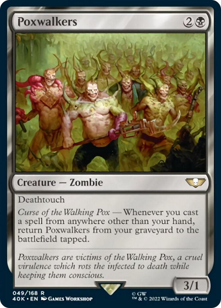 Poxwalkers (Surge Foil) [Warhammer 40,000] | Boutique FDB TCG