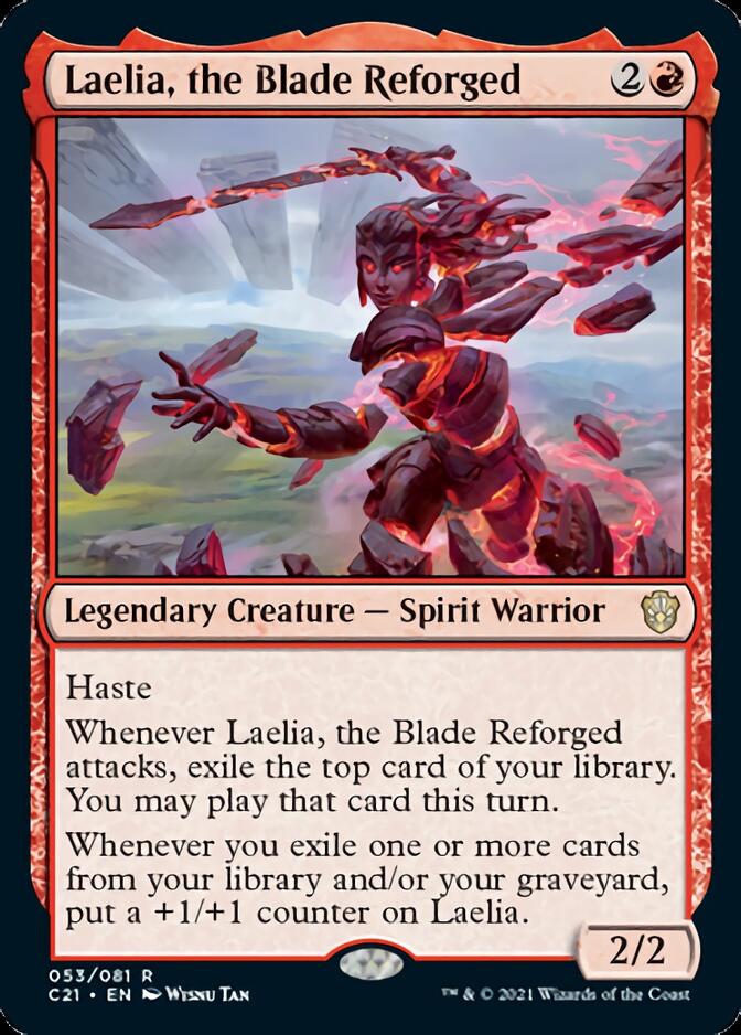 Laelia, the Blade Reforged [Commander 2021] | Boutique FDB TCG