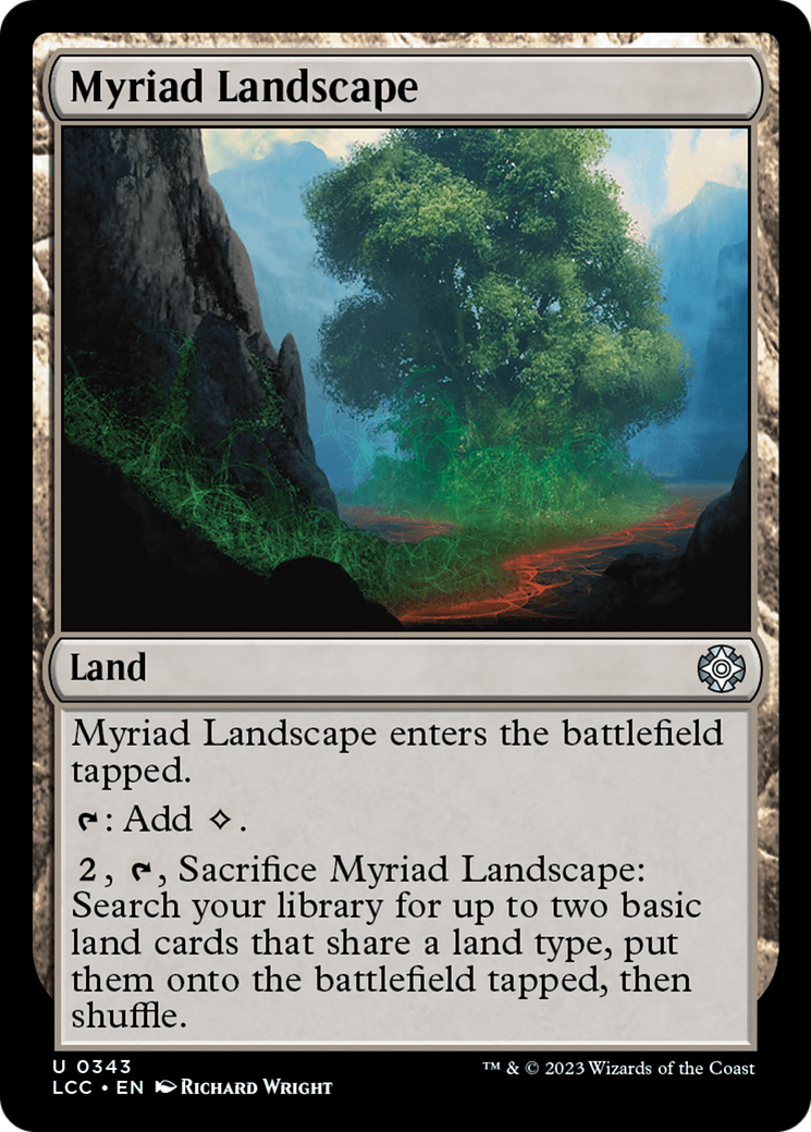 Myriad Landscape [The Lost Caverns of Ixalan Commander] | Boutique FDB TCG