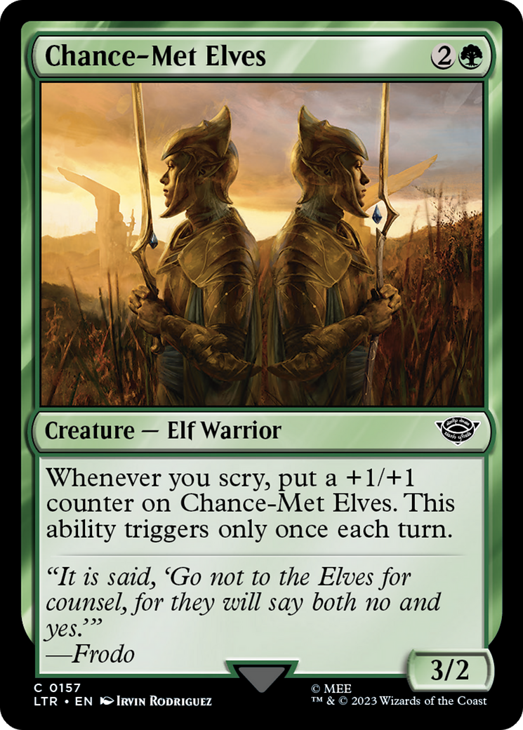 Chance-Met Elves [The Lord of the Rings: Tales of Middle-Earth] | Boutique FDB TCG