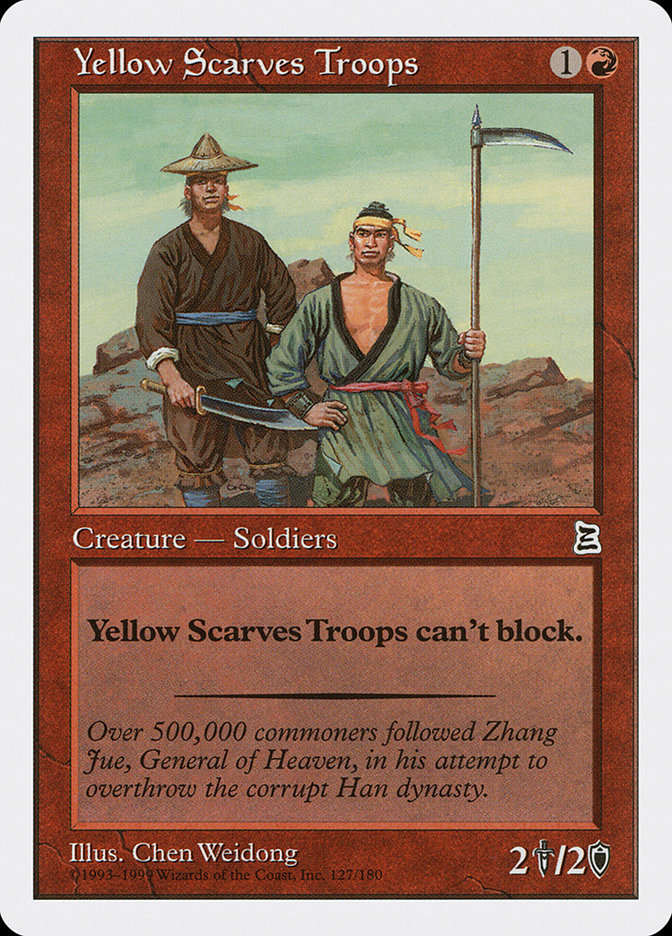 Yellow Scarves Troops [Portal Three Kingdoms] | Boutique FDB TCG