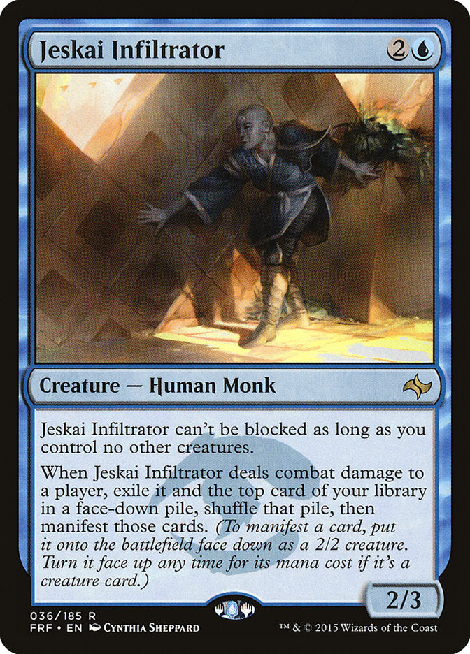 Jeskai Infiltrator [Fate Reforged] | Boutique FDB TCG