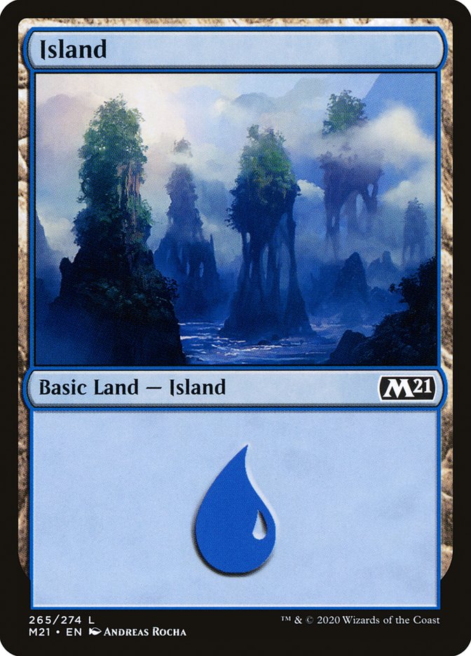 Island (265) [Core Set 2021] | Boutique FDB TCG
