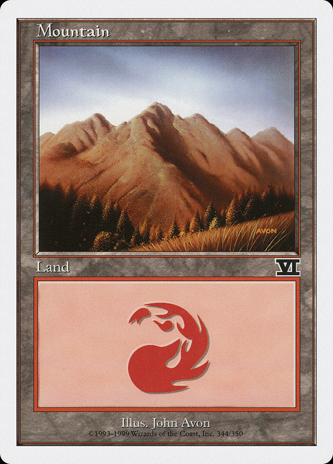 Mountain (344) [Classic Sixth Edition] | Boutique FDB TCG