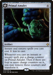 Primal Amulet // Primal Wellspring [Ixalan] | Boutique FDB TCG