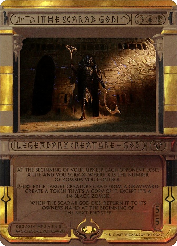 The Scarab God (Invocation) [Amonkhet Invocations] | Boutique FDB TCG