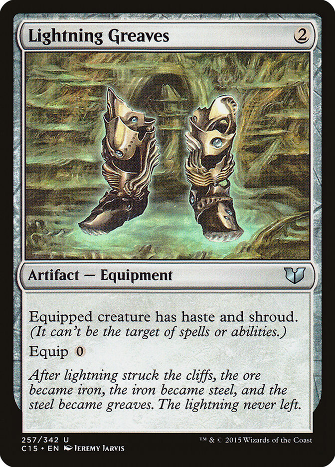Lightning Greaves [Commander 2015] | Boutique FDB TCG