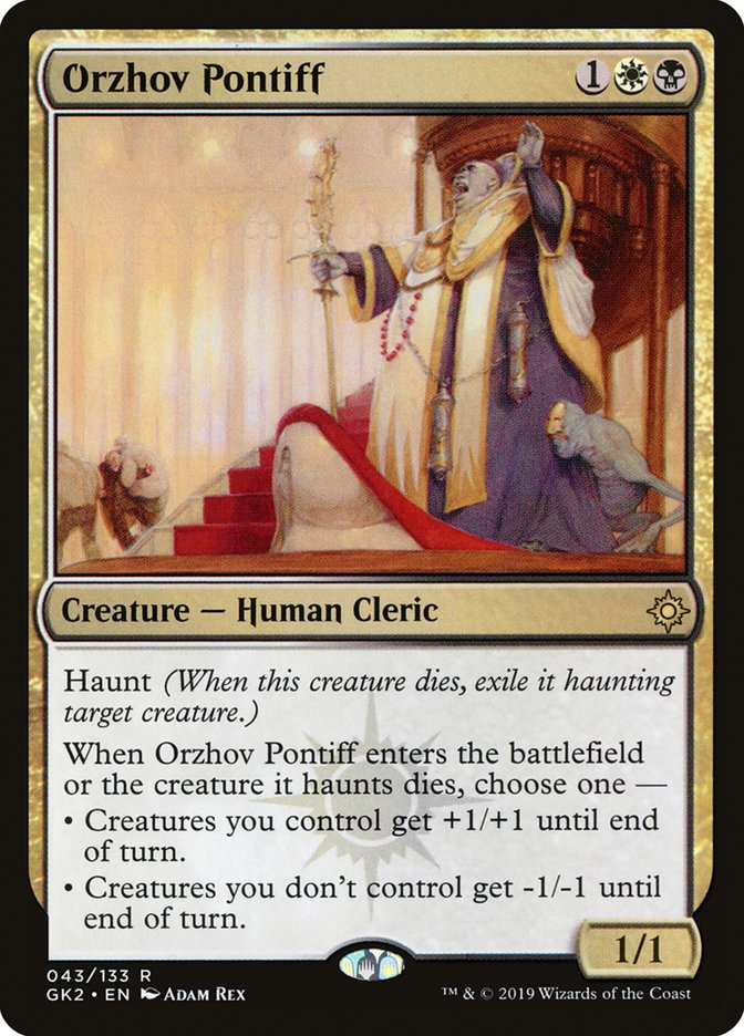 Orzhov Pontiff [Ravnica Allegiance Guild Kit] | Boutique FDB TCG