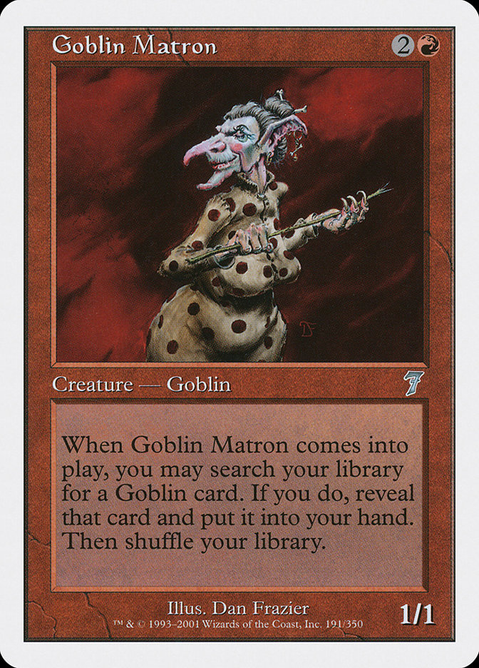 Goblin Matron [Seventh Edition] | Boutique FDB TCG