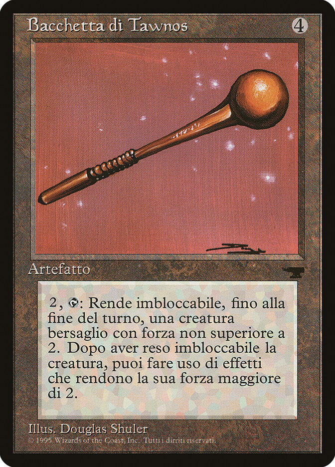 Tawnos's Wand (Italian) - "Bacchetta di Tawnos" [Rinascimento] | Boutique FDB TCG