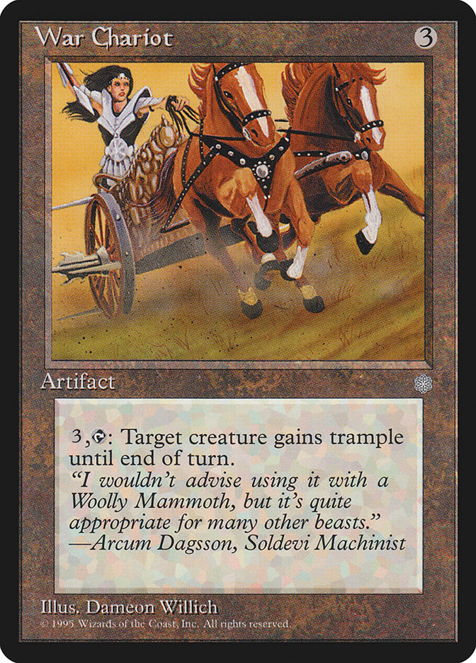 War Chariot [Ice Age] | Boutique FDB TCG