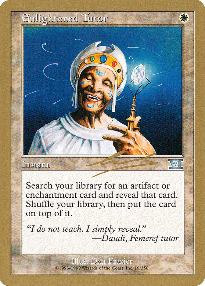 Enlightened Tutor (Nicolas Labarre) [World Championship Decks 2000] | Boutique FDB TCG