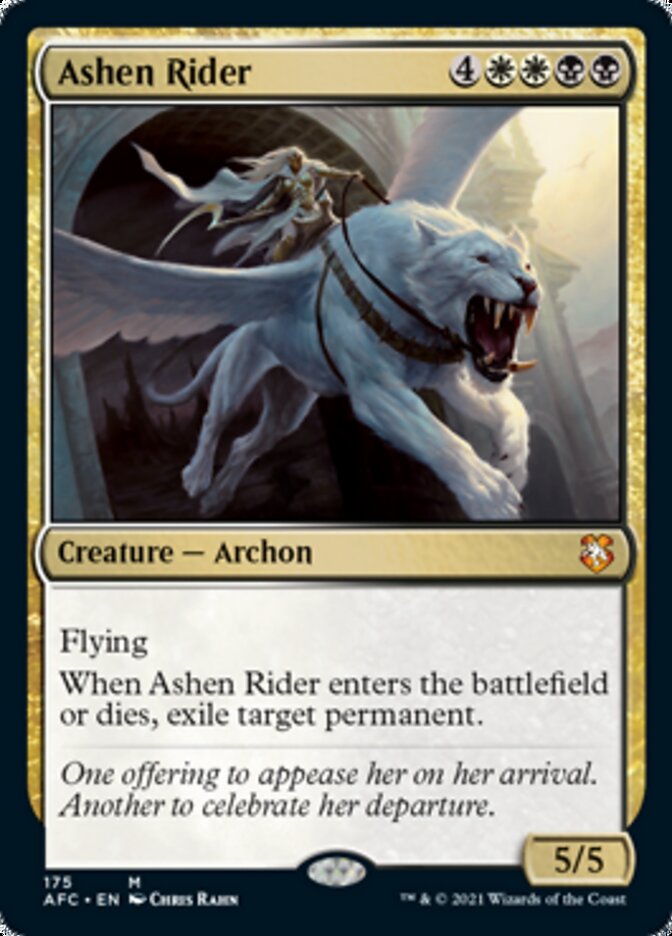 Ashen Rider [Dungeons & Dragons: Adventures in the Forgotten Realms Commander] | Boutique FDB TCG
