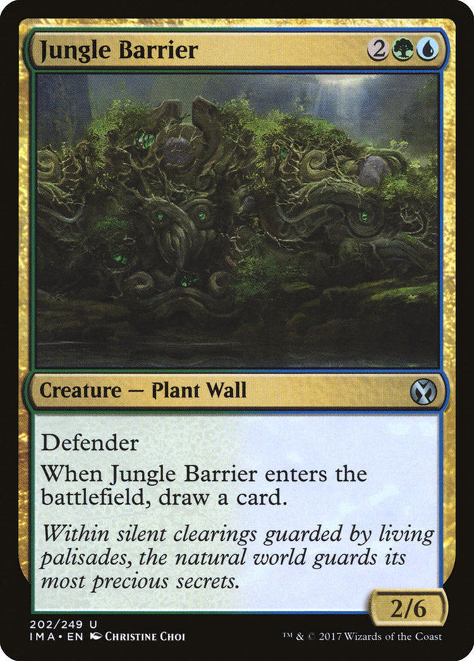 Jungle Barrier [Iconic Masters] | Boutique FDB TCG