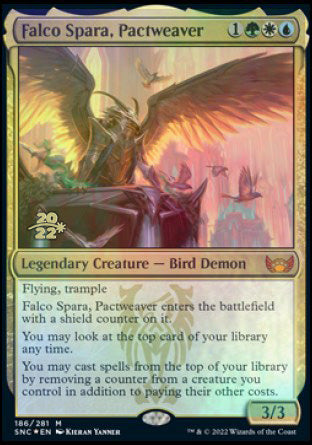 Falco Spara, Pactweaver [Streets of New Capenna Prerelease Promos] | Boutique FDB TCG