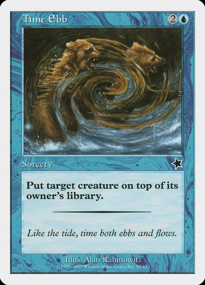 Time Ebb [Starter 1999] | Boutique FDB TCG