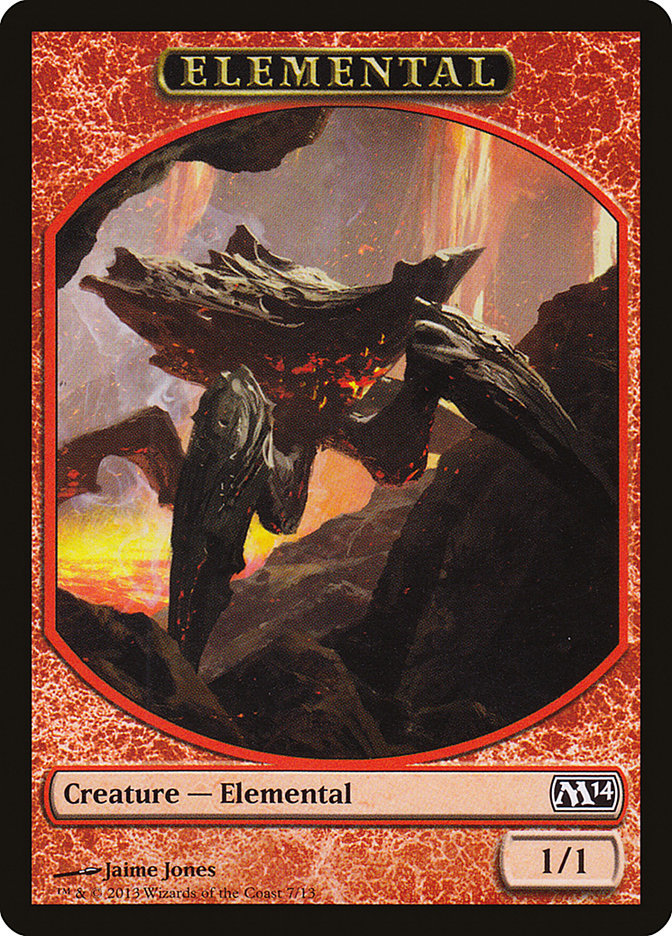 Elemental Token (7/13) [Magic 2014 Tokens] | Boutique FDB TCG