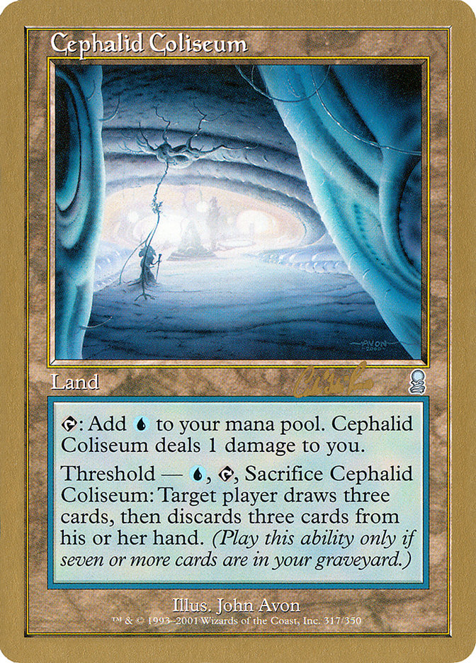 Cephalid Coliseum (Carlos Romao) [World Championship Decks 2002] | Boutique FDB TCG