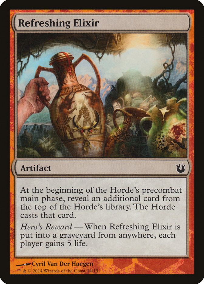 Refreshing Elixir [Born of the Gods Battle the Horde] | Boutique FDB TCG