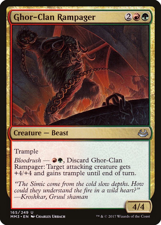 Ghor-Clan Rampager [Modern Masters 2017] | Boutique FDB TCG