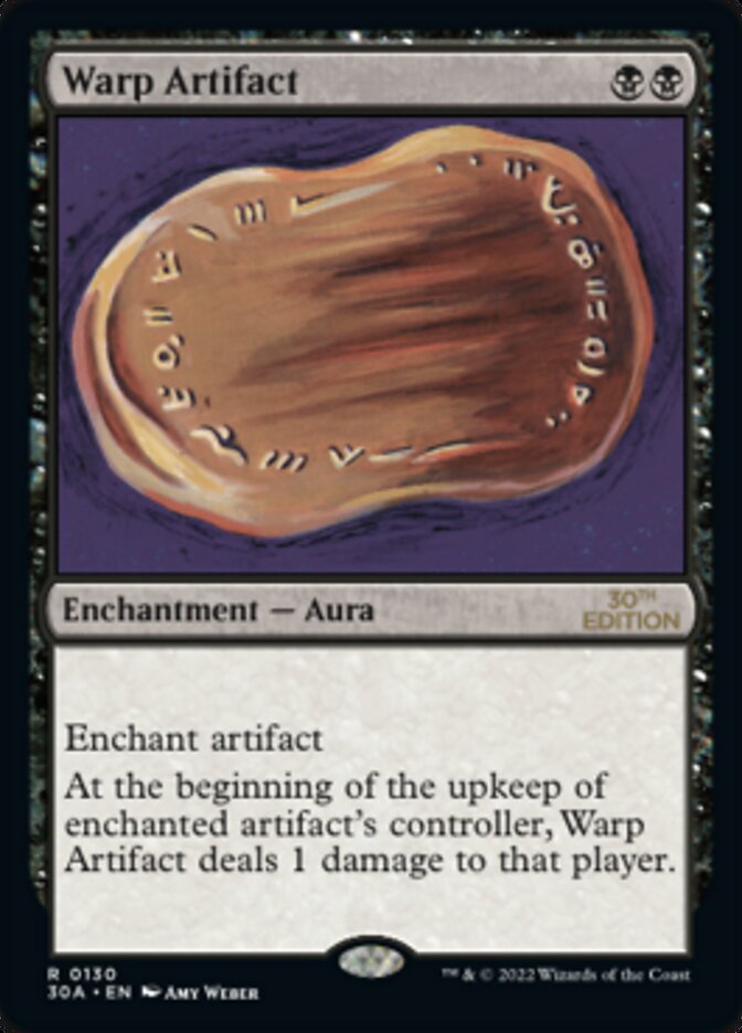 Warp Artifact [30th Anniversary Edition] | Boutique FDB TCG