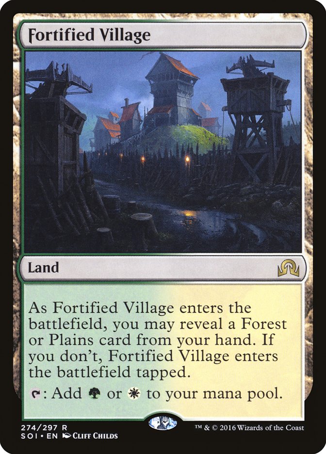 Fortified Village [Shadows over Innistrad] | Boutique FDB TCG