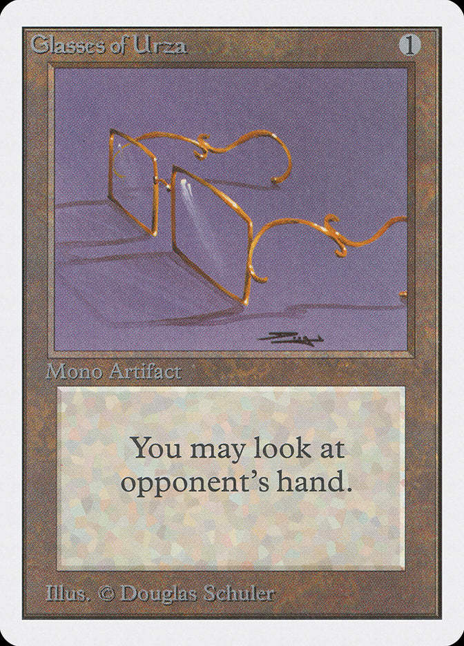 Glasses of Urza [Unlimited Edition] | Boutique FDB TCG