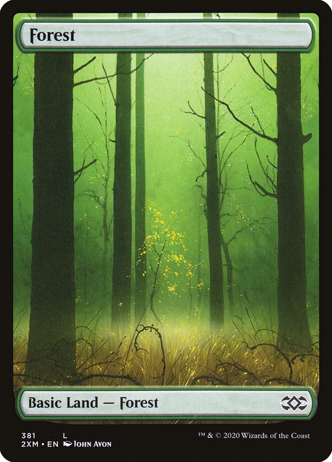 Forest (381) [Double Masters] | Boutique FDB TCG