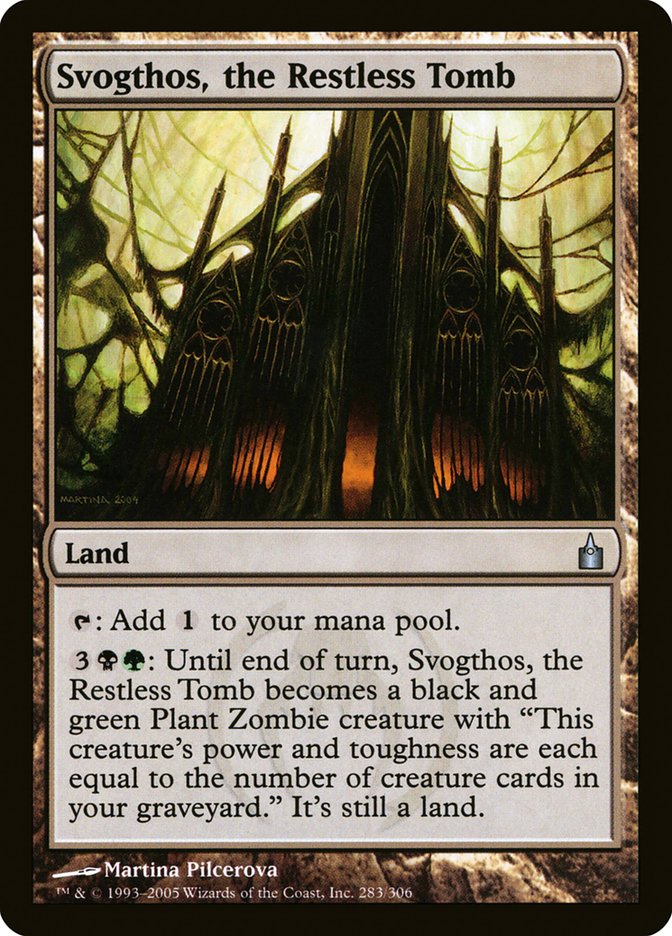 Svogthos, the Restless Tomb [Ravnica: City of Guilds] | Boutique FDB TCG