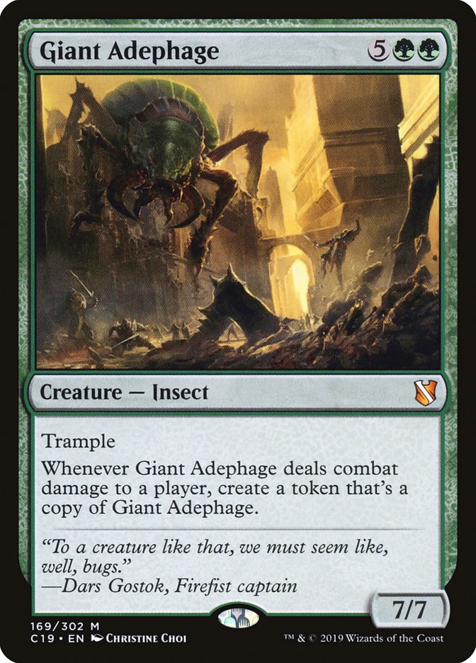 Giant Adephage [Commander 2019] | Boutique FDB TCG