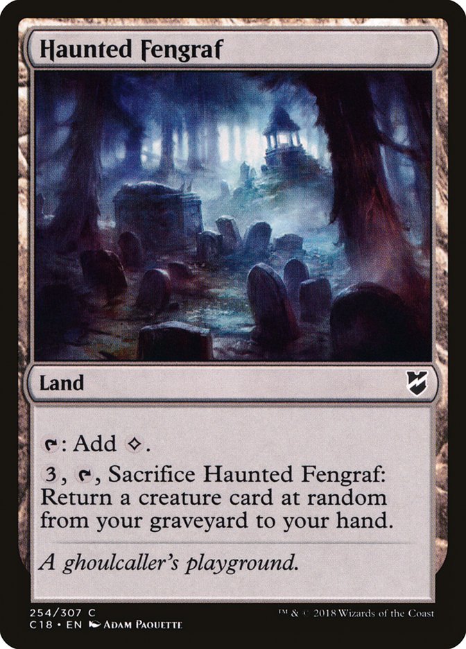 Haunted Fengraf [Commander 2018] | Boutique FDB TCG