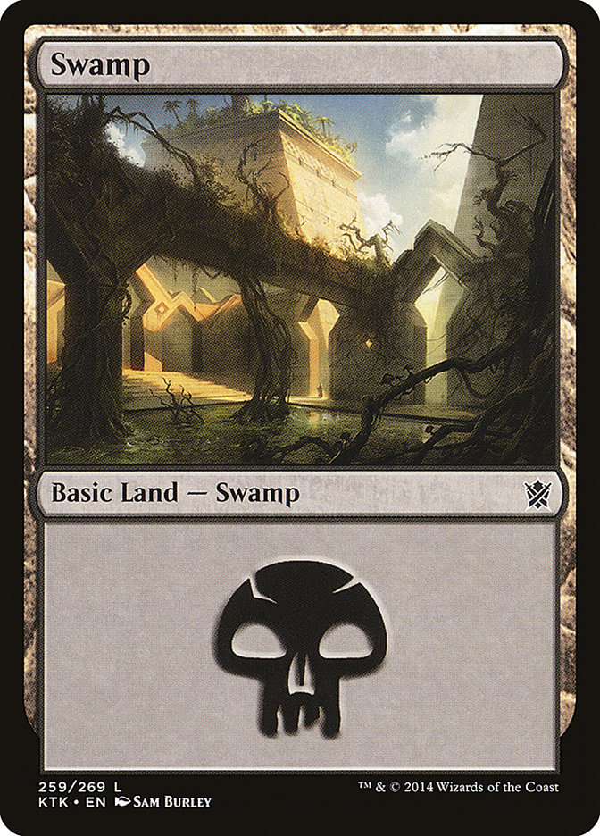 Swamp (259) [Khans of Tarkir] | Boutique FDB TCG