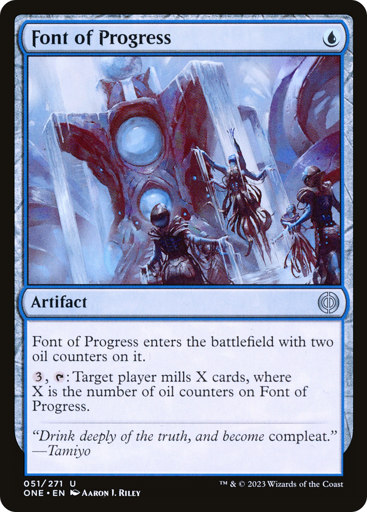 Font of Progress [Phyrexia: All Will Be One] | Boutique FDB TCG