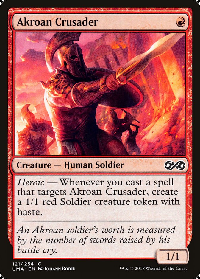 Akroan Crusader [Ultimate Masters] | Boutique FDB TCG