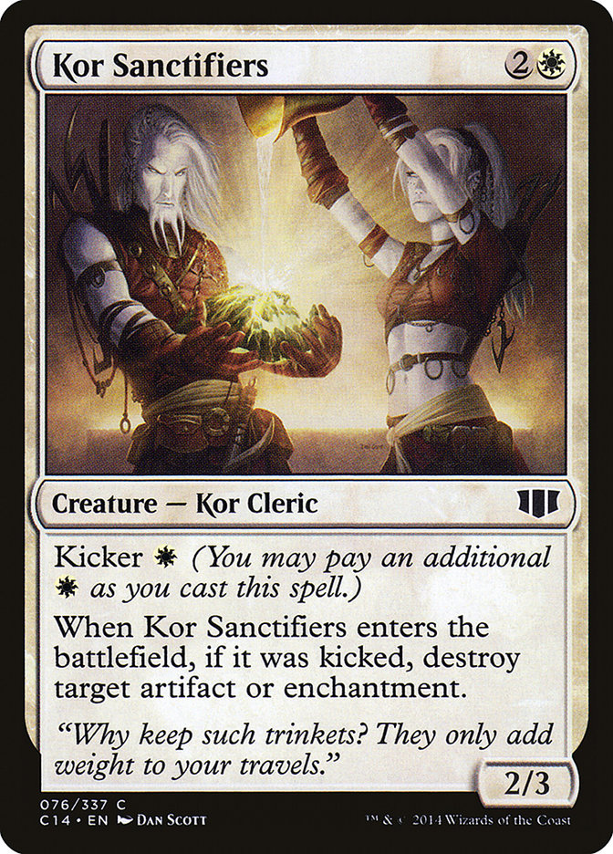 Kor Sanctifiers [Commander 2014] | Boutique FDB TCG