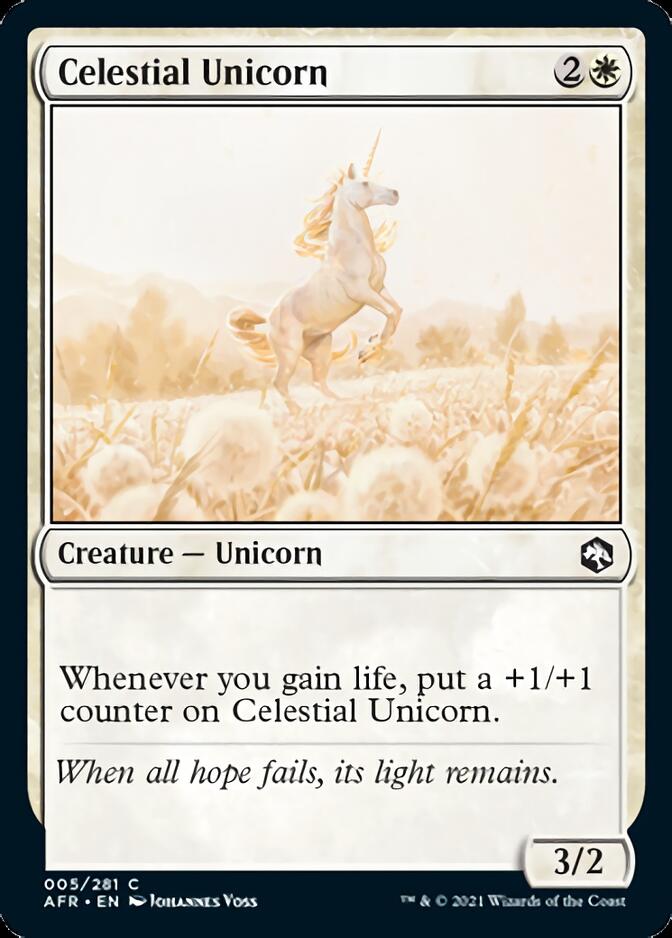 Celestial Unicorn [Dungeons & Dragons: Adventures in the Forgotten Realms] | Boutique FDB TCG
