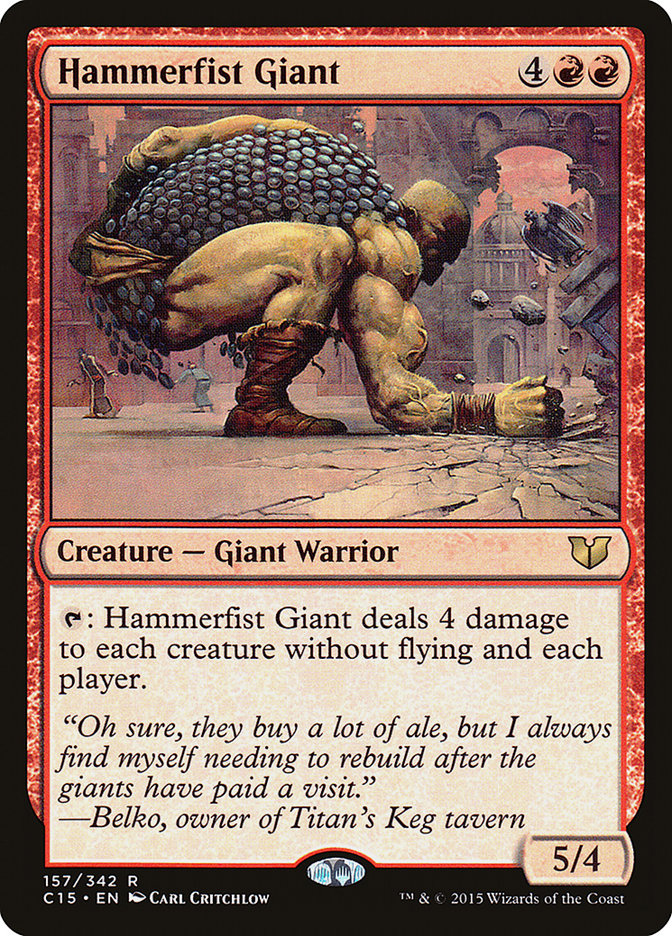 Hammerfist Giant [Commander 2015] | Boutique FDB TCG