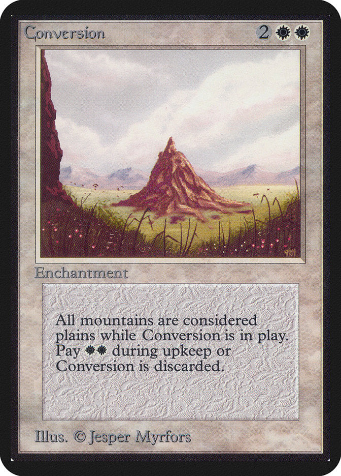 Conversion [Alpha Edition] | Boutique FDB TCG