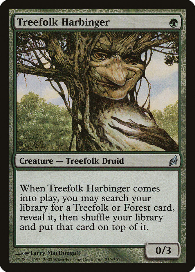 Treefolk Harbinger [Lorwyn] | Boutique FDB TCG