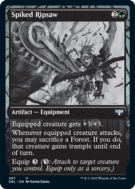 Spiked Ripsaw [Innistrad: Double Feature] | Boutique FDB TCG