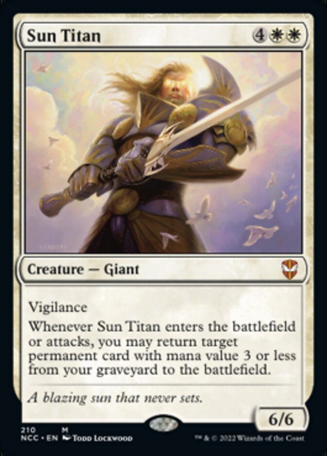 Sun Titan [Streets of New Capenna Commander] | Boutique FDB TCG