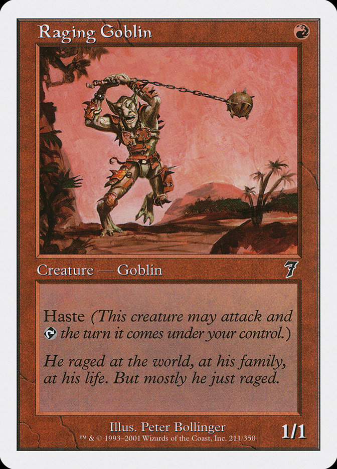 Raging Goblin [Seventh Edition] | Boutique FDB TCG