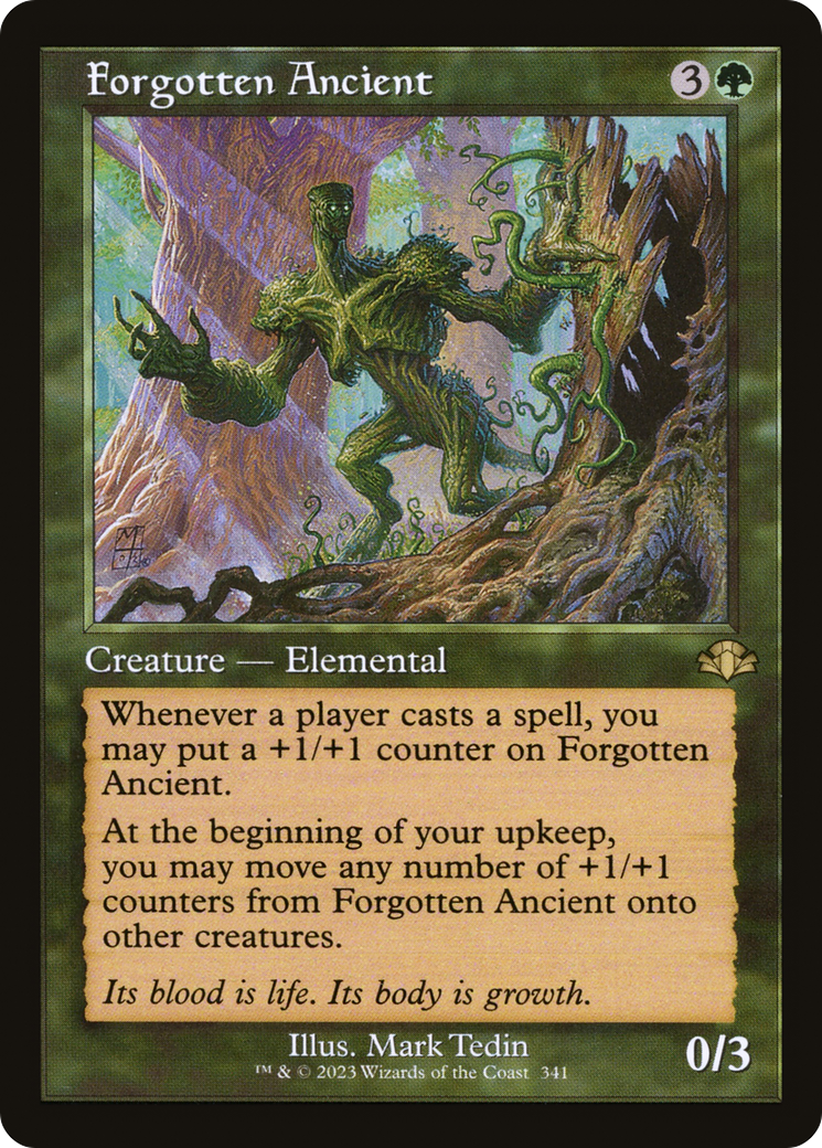 Forgotten Ancient (Retro) [Dominaria Remastered] | Boutique FDB TCG