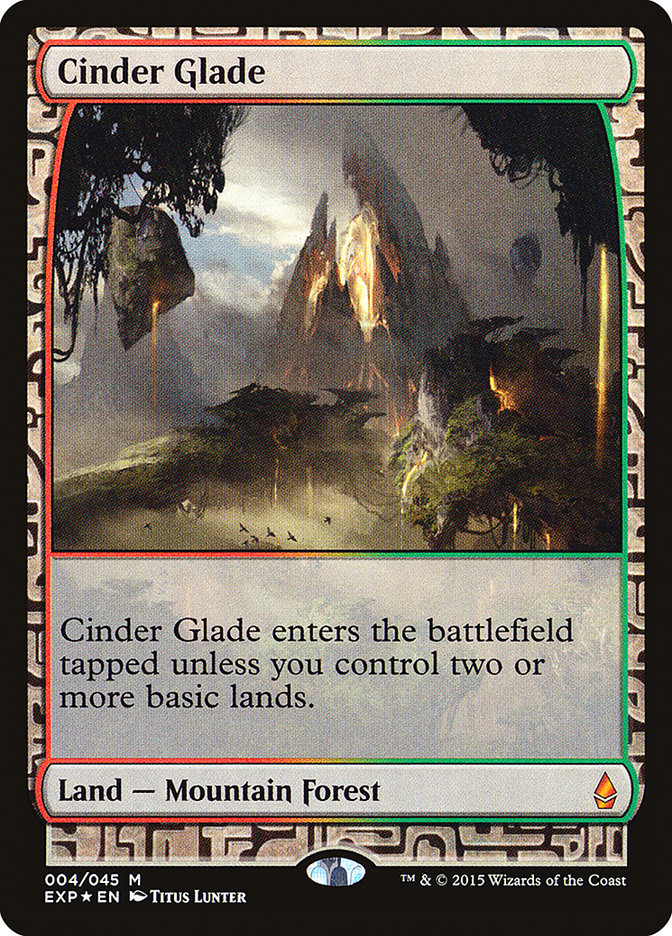 Cinder Glade [Zendikar Expeditions] | Boutique FDB TCG