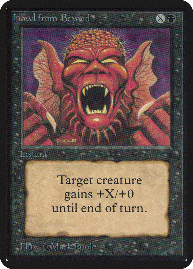 Howl from Beyond [Alpha Edition] | Boutique FDB TCG