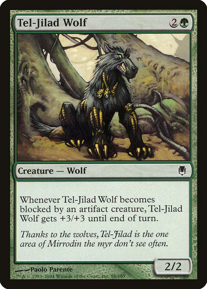Tel-Jilad Wolf [Darksteel] | Boutique FDB TCG