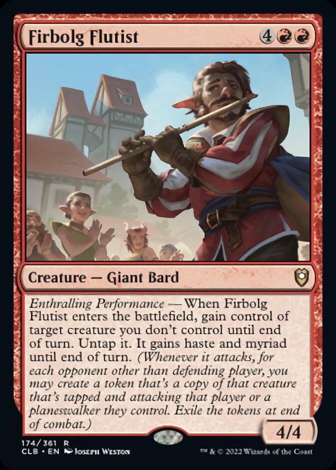 Firbolg Flutist [Commander Legends: Battle for Baldur's Gate] | Boutique FDB TCG